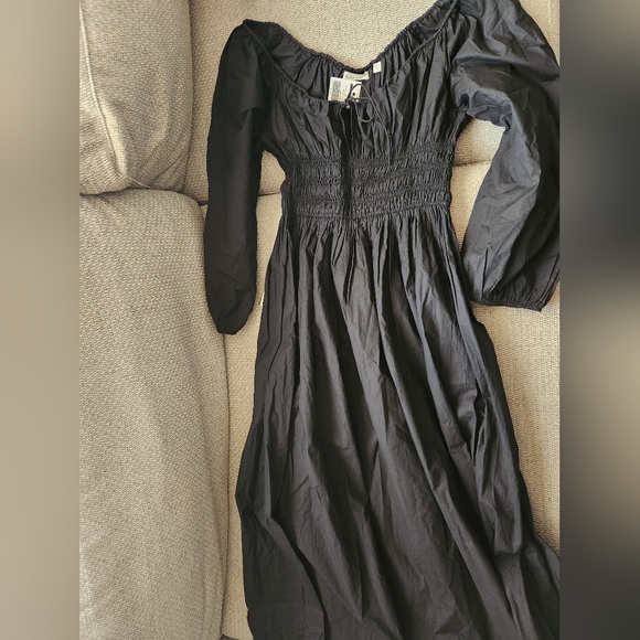 DOEN Quintessa Organic Cotton Midi Dress - Picture 8 of 8